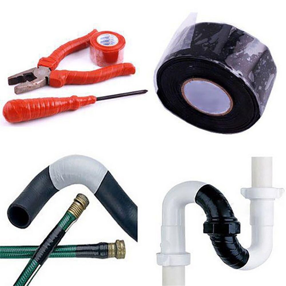 1.5M Extra Strong Weatherproof Self-Bonding Silicone Sealing Tape For Coax Connectors - 8