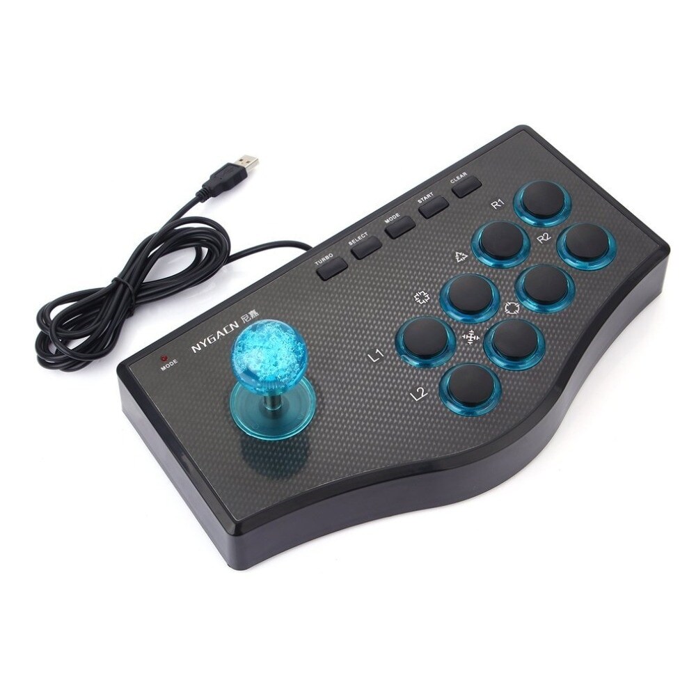 3 in 1 Arcade Fight Joystick Stick for Computer PC and PS3 USB Wired Game Controller - 3