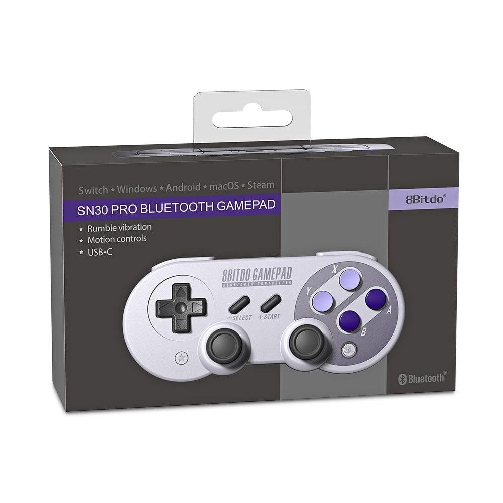 Buy 8bitdo Sn30 Pro Wireless Bluetooth Controller With Classic Joystick Gamepad For Android Switch Windows Cheap G2a Com