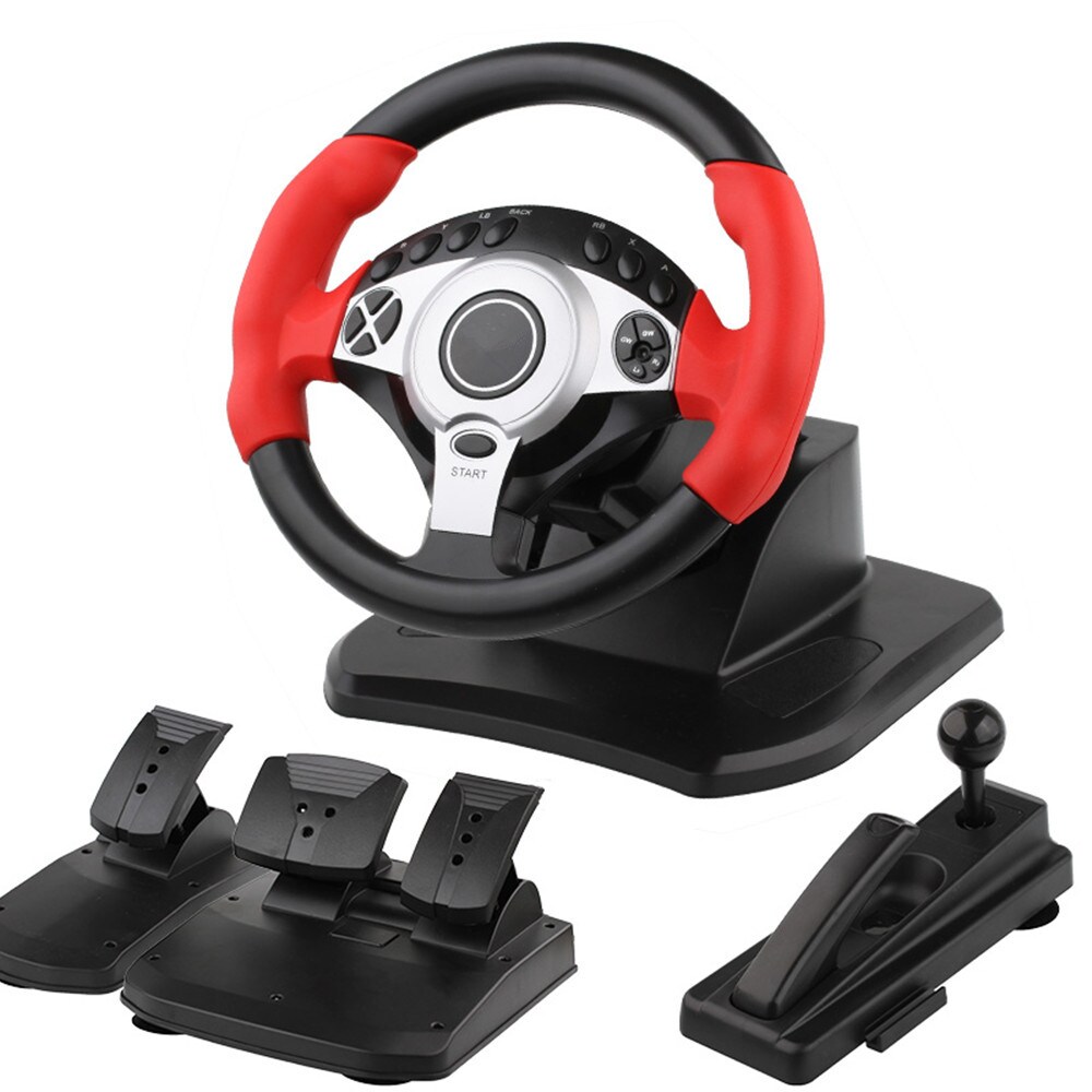 Buy 900 Degree Racing Games Steering Wheel Computer Learning Car Simulation Driving Machine Full 