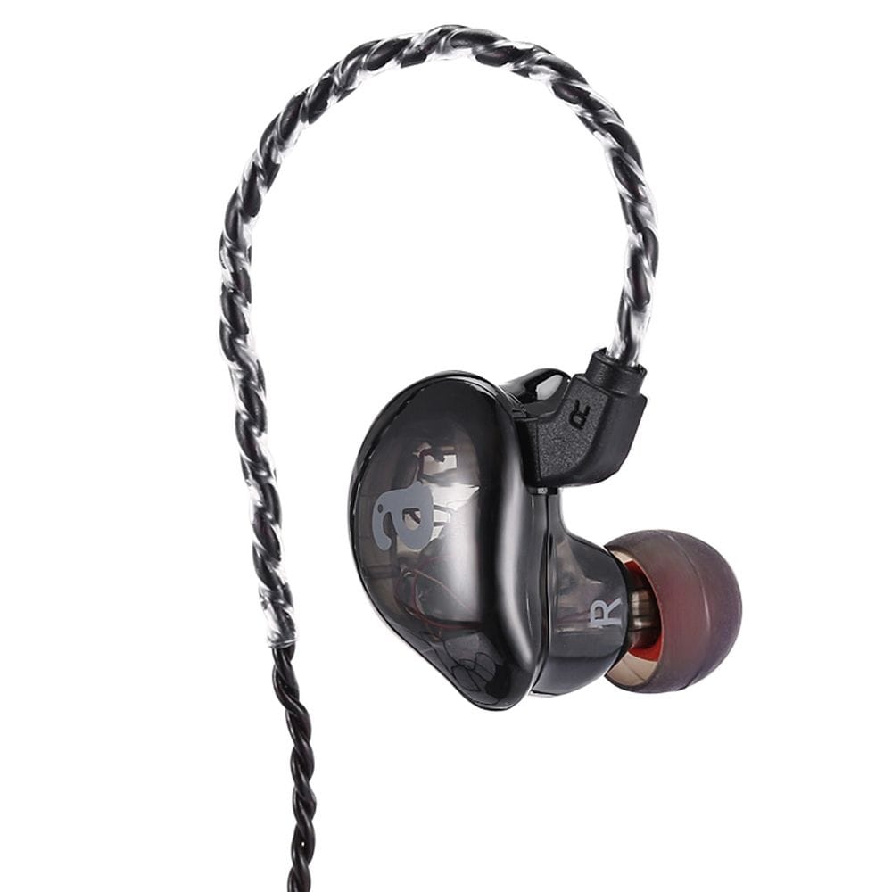 Alfawise V10 8 Drives Hybrid HiFi In-ear Headphones - 8