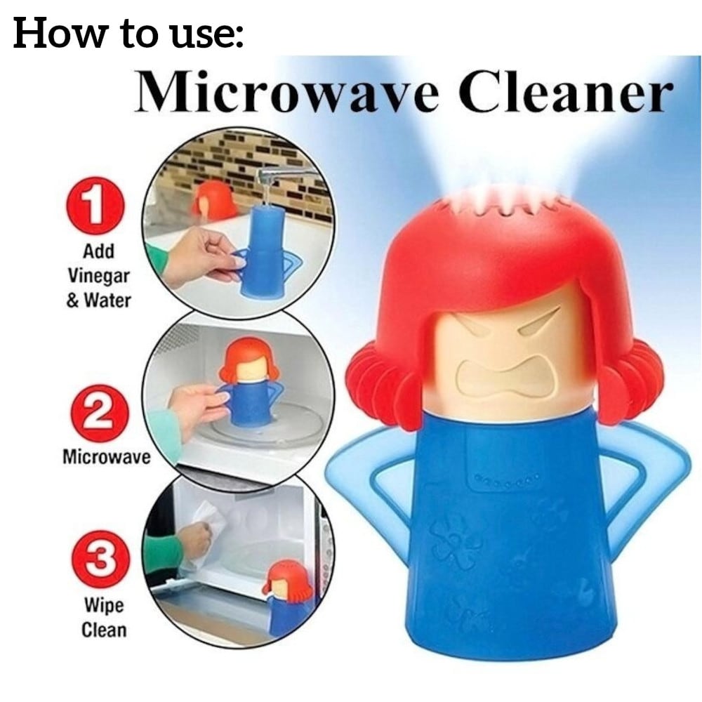 Angry Mama Microwave Cleaner Green Universal - 2