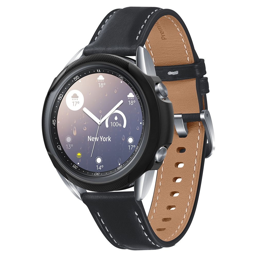Etui Spigen Liquid Air Samsung Galaxy Watch 3 41mm Matte Black - 1