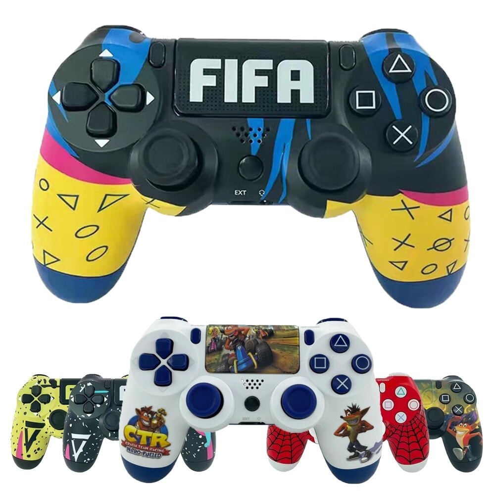 FIFA Graffiti Wireless Controller for PS4 Yellow - 6
