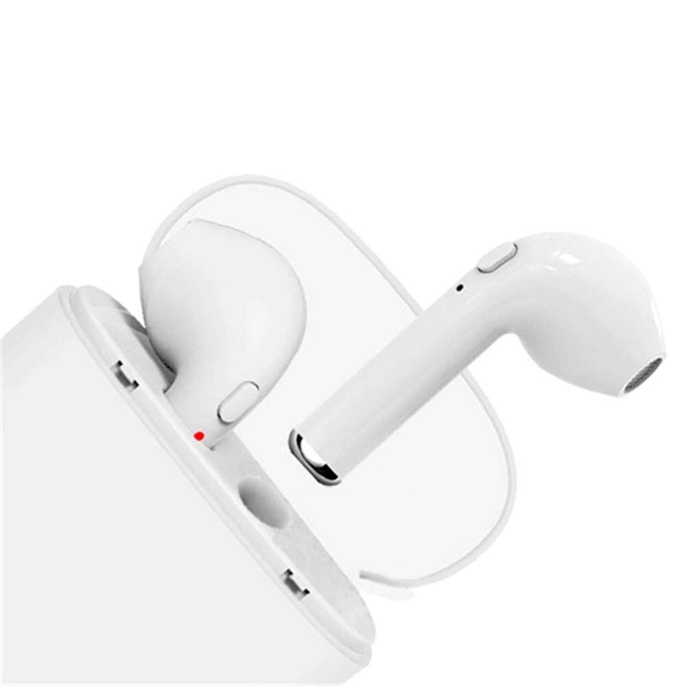 i7s Wireless Earbuds Mini Bluetooth In-ear Earphones Dual Stereo Sweatproof Built-in Mic with Charging Box - 5