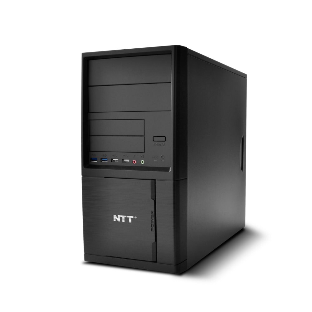 KOMPUTER BIUROWY NTT OFFICE BASIC - Windows 10 Professional Intel Core i5-9400 8 GB Intel UHD Graphics 630 1000 HDD (Hard Disk Drive) Black - 3