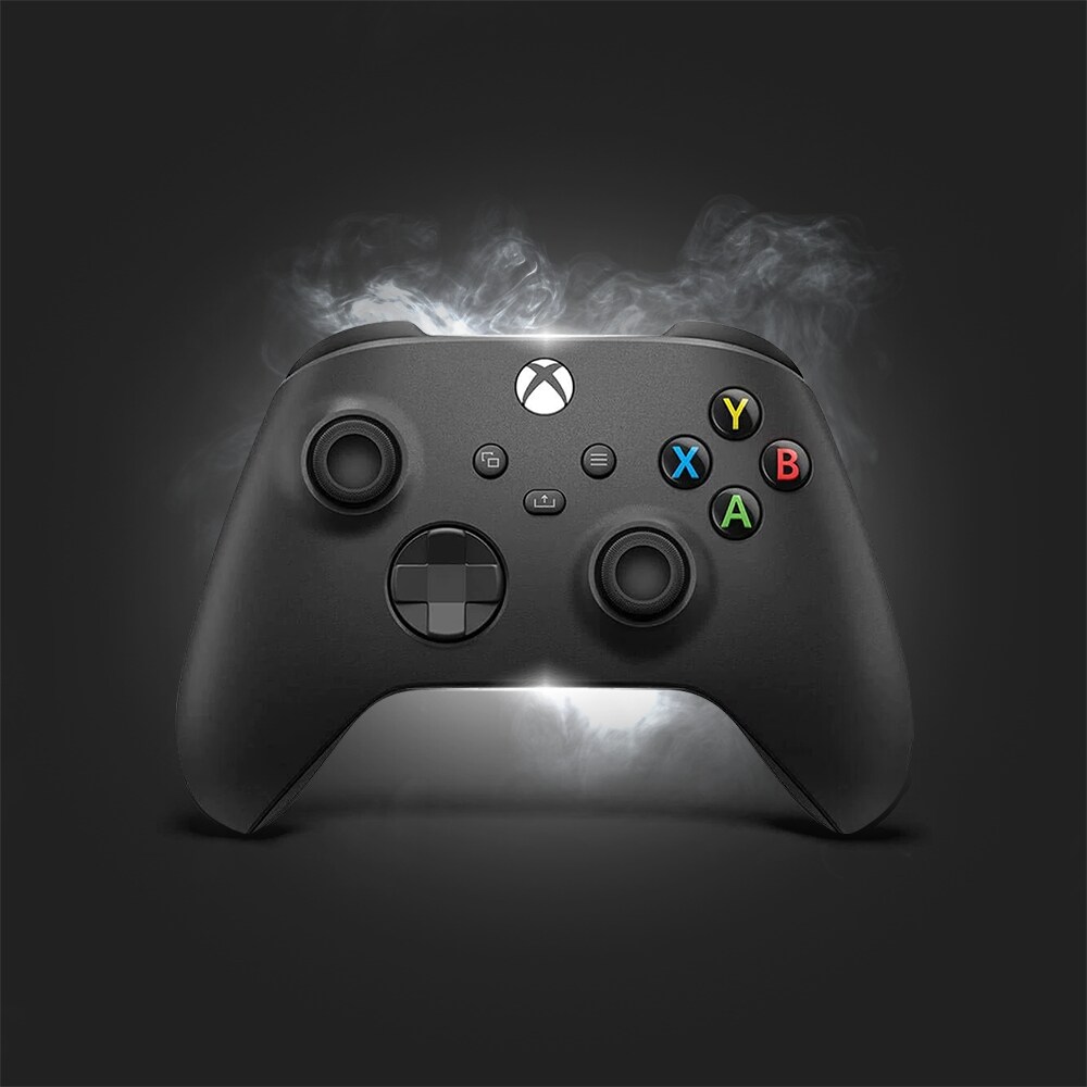 Microsoft Official Xbox Series X/S Wireless Controller   Carbon Black Xbox  Series X/S Black
