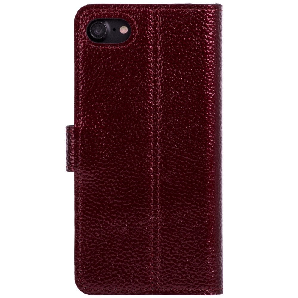 Oppo Reno 4 Pro 5G- Surazo® Phone Case Genuine Leather- Ferro Red - 3