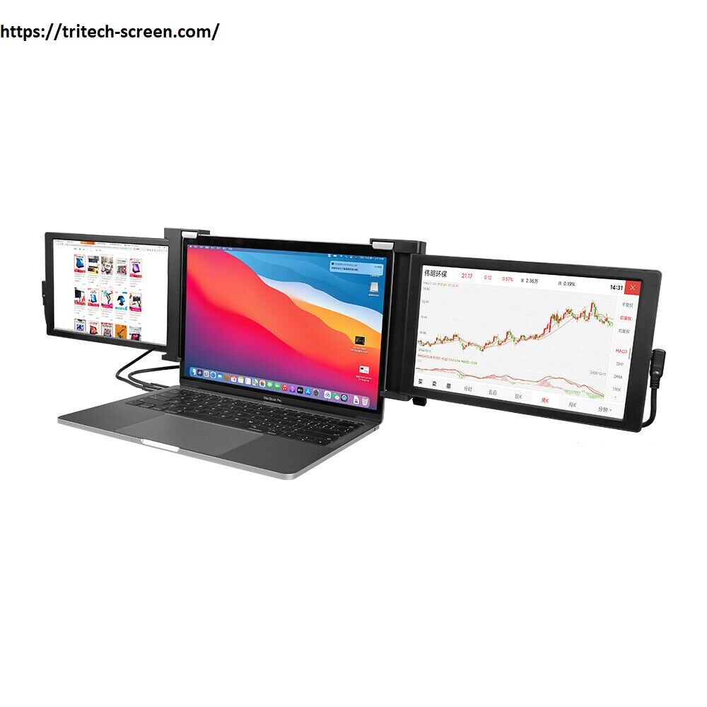 Buy Portable Triple Laptop Monitor Display 13.3" Full HD Gamers