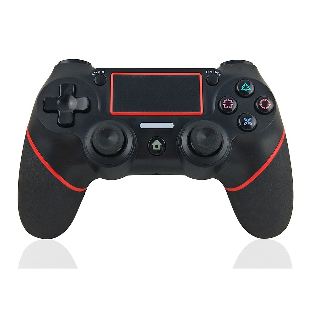 PS4 Controller Playstation4 Joystick Bluetooth Wireless Handle Vibration Dual-Shock (Red) - 1