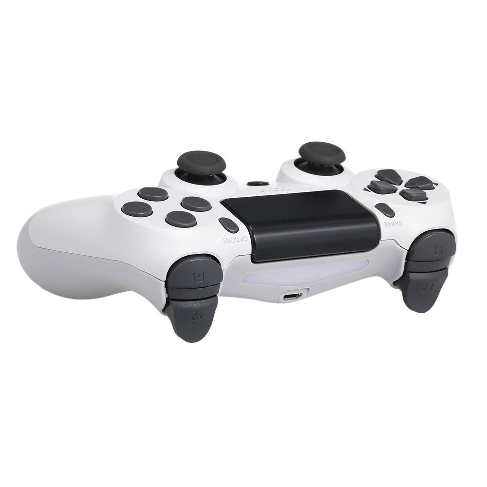PS4 Wired Controller Dual Shock 4 Gamepad White For Sony Playstation 4 White - 3