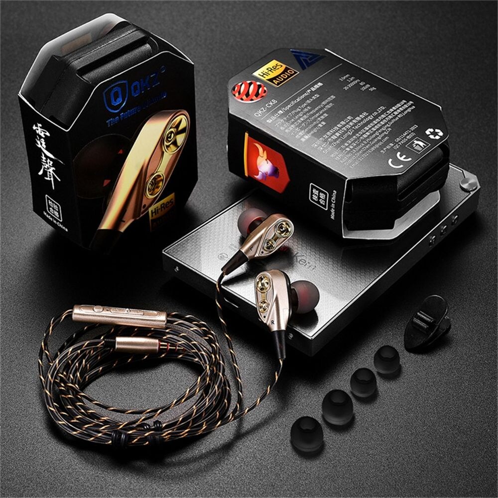 Buy Qkz Ck8 Explosion In Ear Double Motion Running Game Hifi Music Headphones Cheap G2a Com