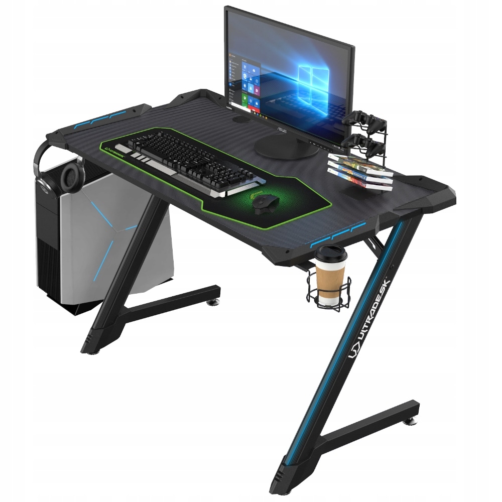 Selsey Gaming Desk Corli black - 1