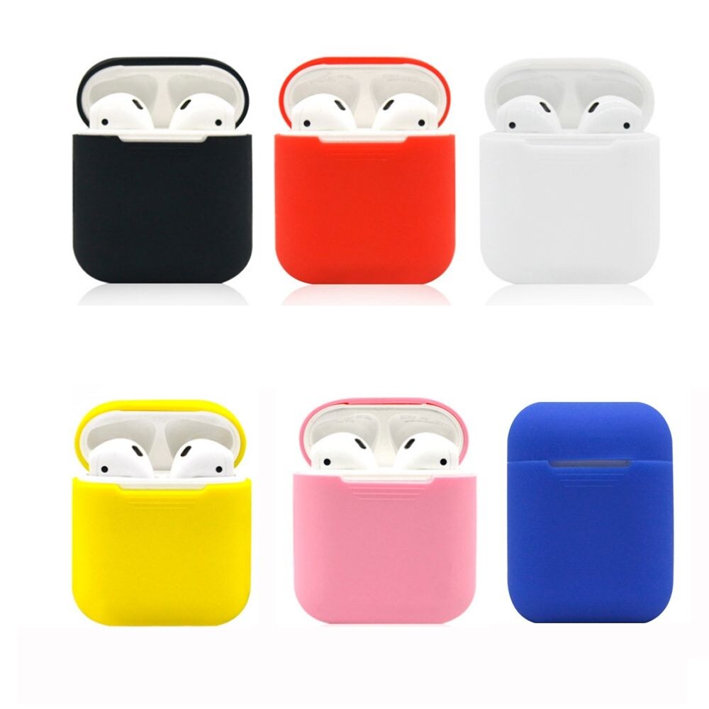 Silicone Bluetooth Wireless Earphone Case For Airpods Protective Cover - 3