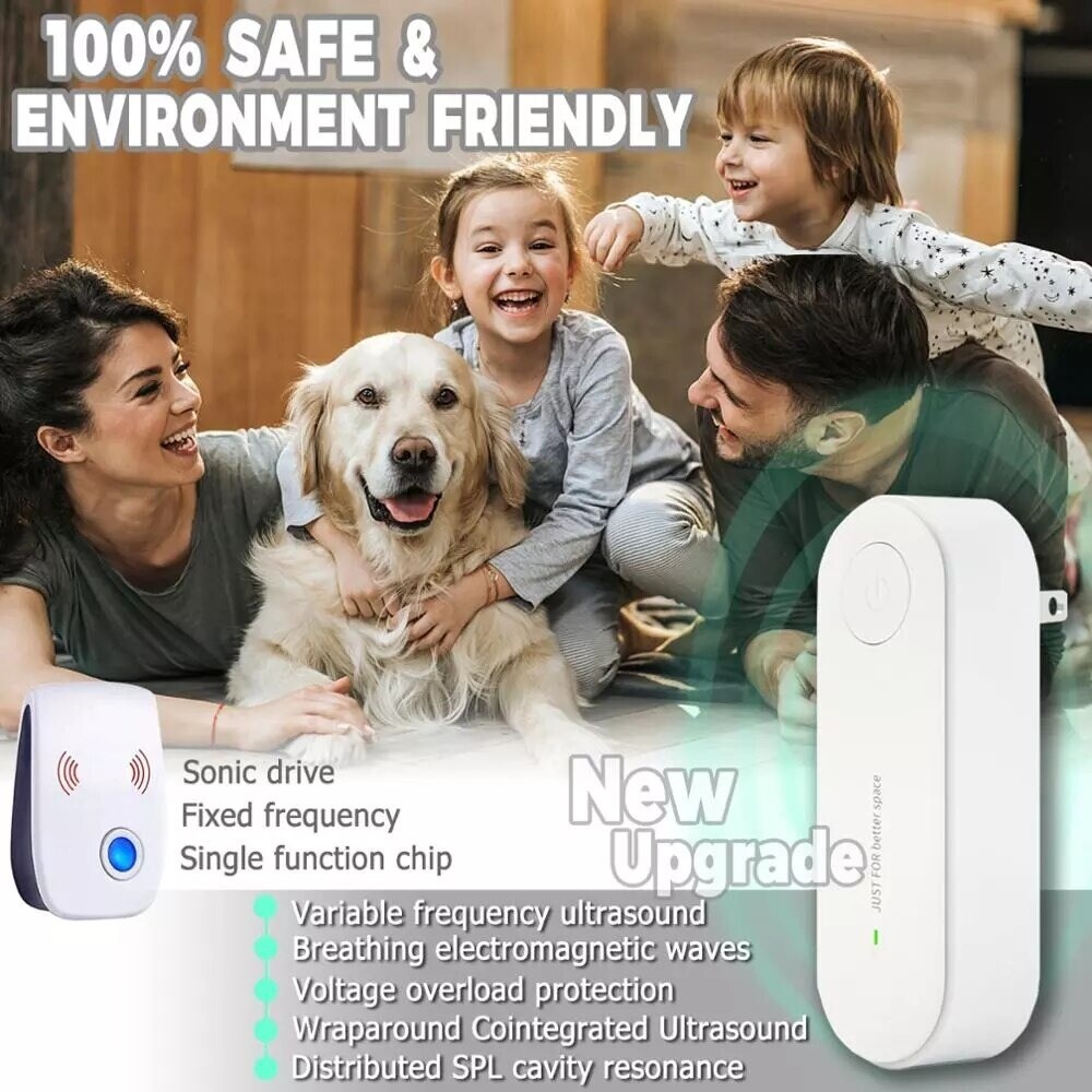 XIAOMI Mijia 2 Pack Ultrasonic Insect Repellent Electronic Mosquito Repellent Mice Spider Cockroach Insecticide Pest Con - 3