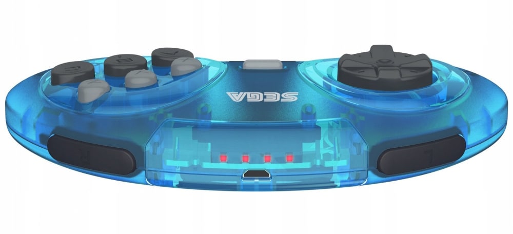 SEGA Mega Drive Official Wireless Gamepad Blue Bluetooth - 8