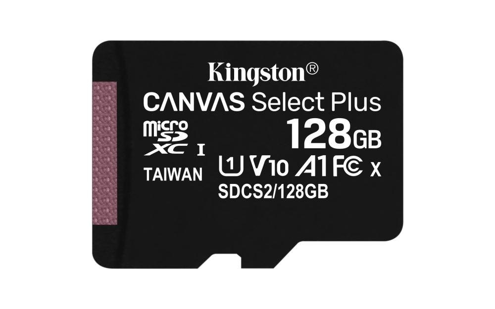 Kingston 128GB Alcatel Avalon V MicroSDXC Canvas Select Plus Card Verified by SanFlash. 100MBs Works with Kingston 