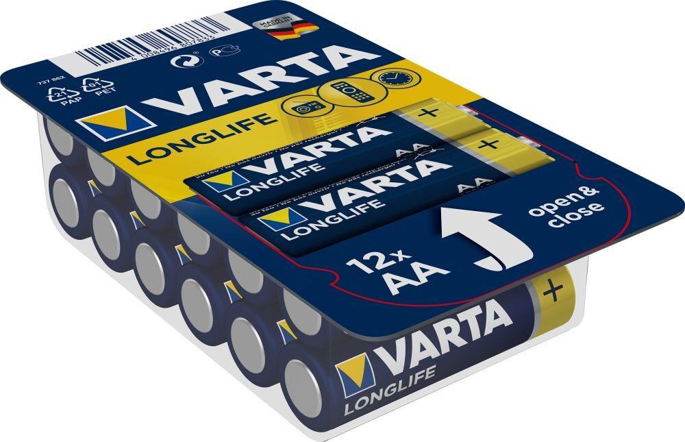 Baterie Varta Longlife Aa 1.5V 12Szt - 1