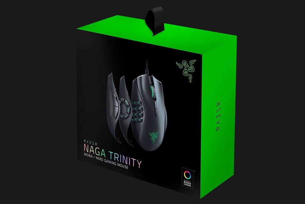 Buy Razer NAGA TRINITY 5G Gaming Mouse 16,000 DPI RGB Optical Black