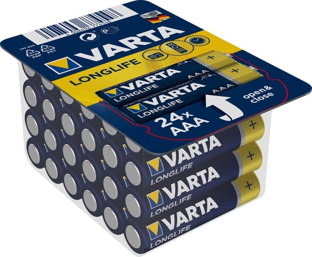 Baterie Varta Longlife Aaa 1.5V 24Szt - 1