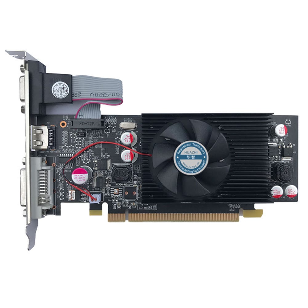 Geforce Chipset Video Graphics Card GT610 1GB DDR2 for PC and LP Case - 1
