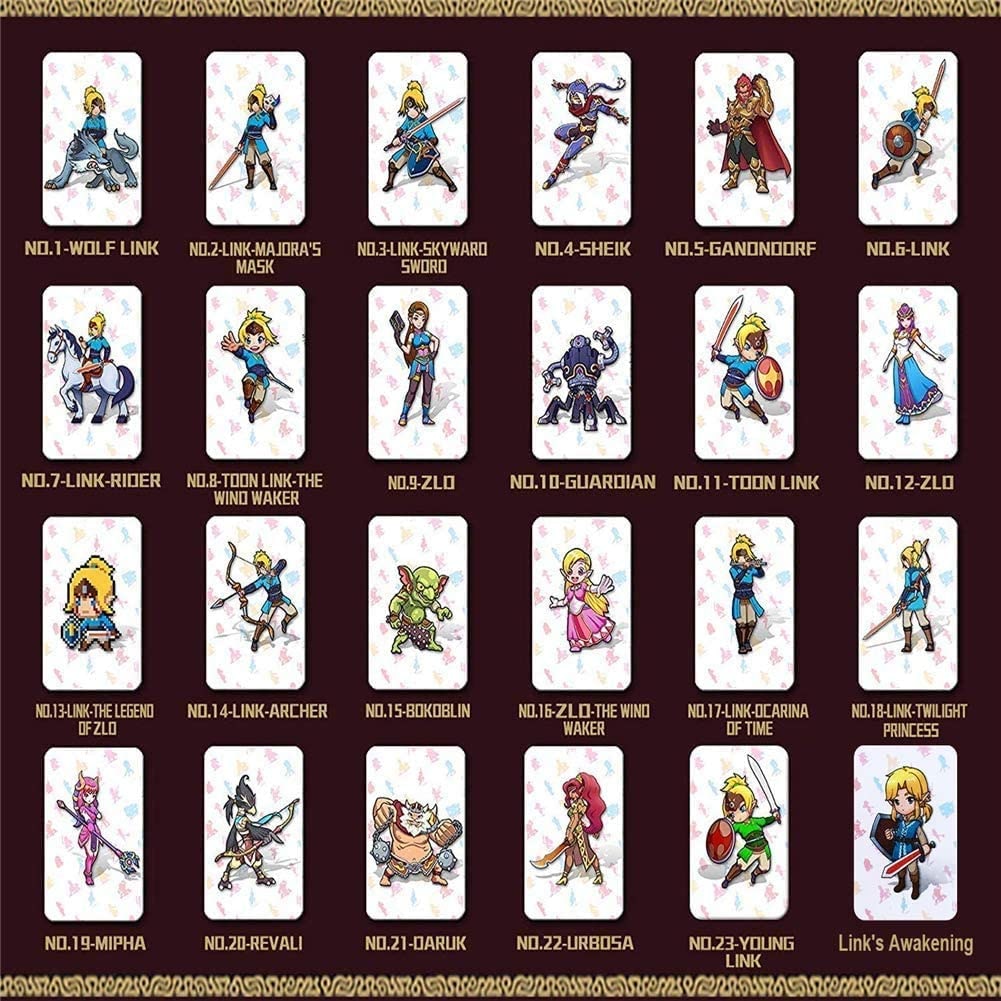 Buy Newest 24pcs Legend Of Zelda Breath Of The Wild Nfc Link S Awakening Zelda Botw Game Rewards Cards For Switch Lite Wii U Nintendo Switch Gaming Cheap G2a Com