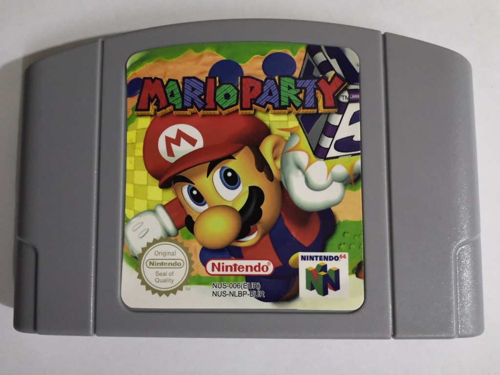 Mario Party Video Game Cartridge Console Card for Nintendo N64 EU PAL Version English Language Gaming - 1
