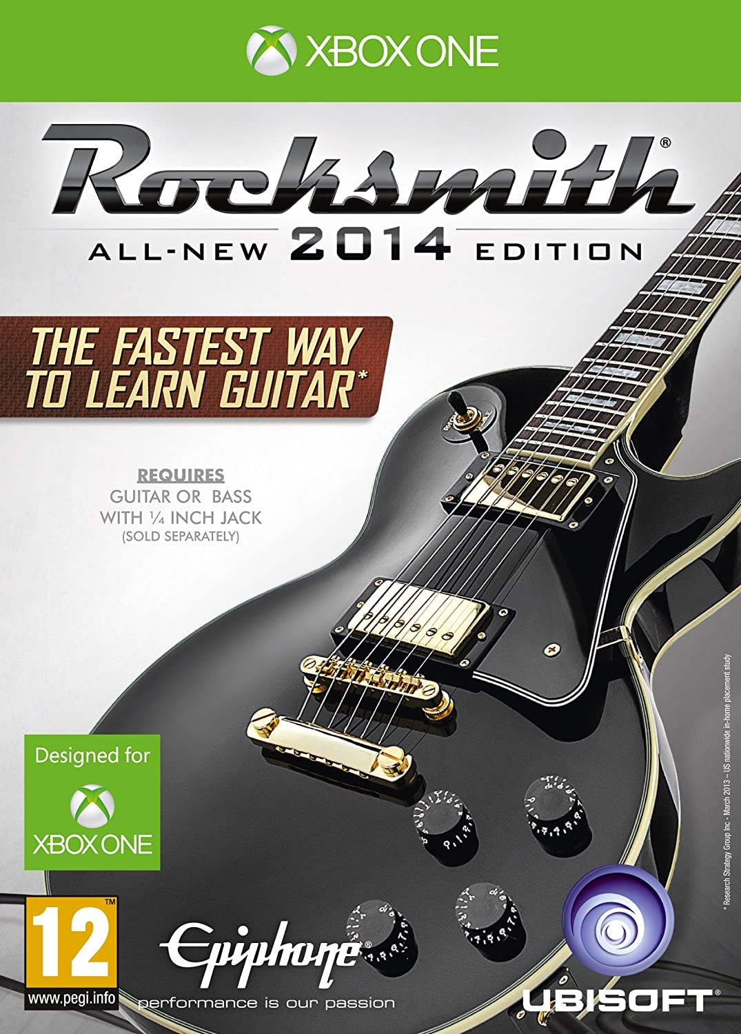 Rocksmith 2014 Edition - Includes Cable Xbox one Hardcopy Brand new & Sealed Xbox One Gaming - 1
