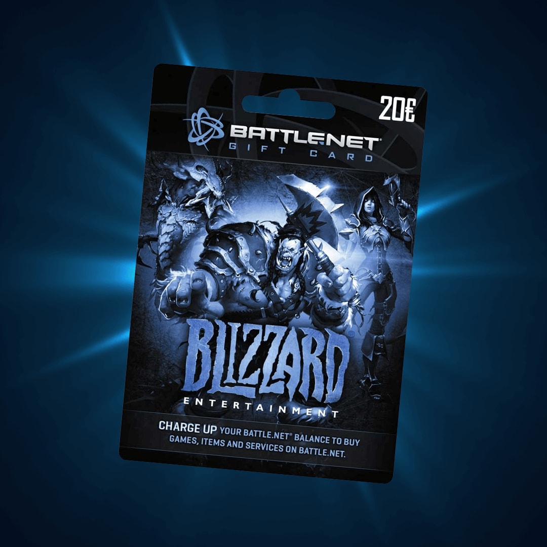 Подарочная карта blizzard battle net