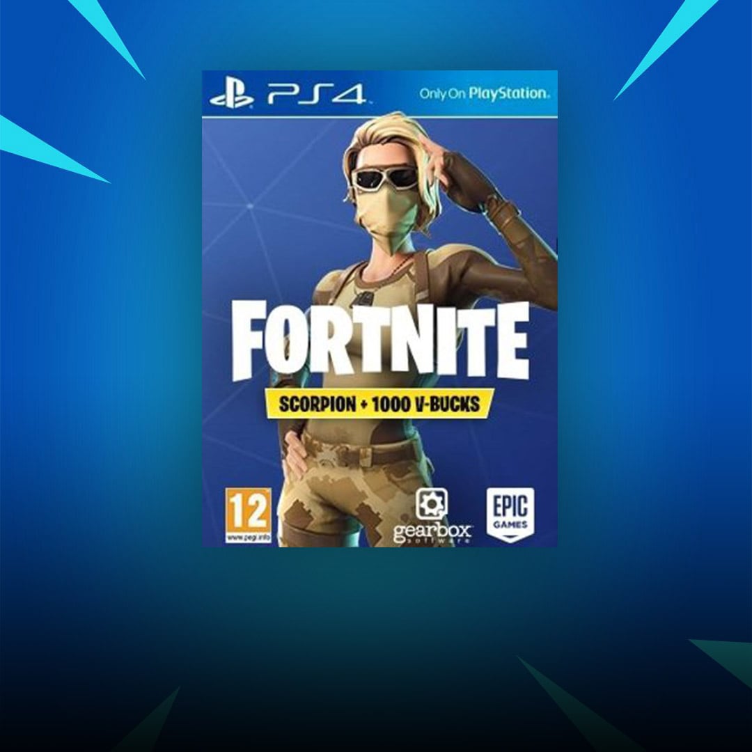 Buy Fortnite Scorpion Skin 1000 V Bucks Ps4 Key Europe Cheap G2a Com