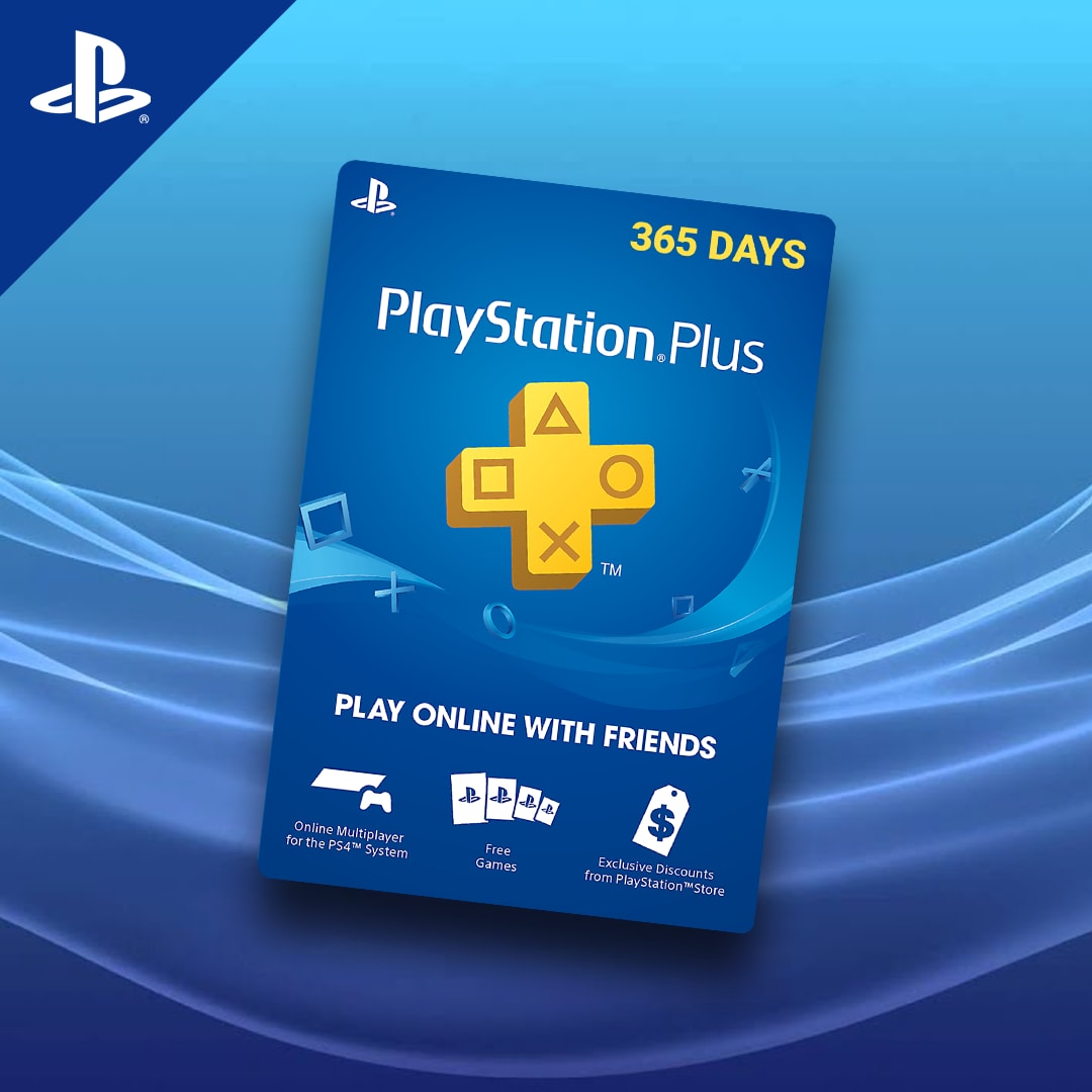 Renaissance Hol ingesteld Playstation Plus CARD PSN NORTH 365 Days PSN NORTH AMERICA