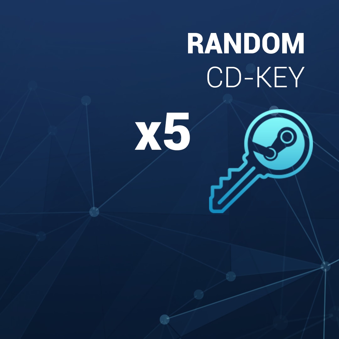 Buy Random Steam Key GLOBAL 5 Keys