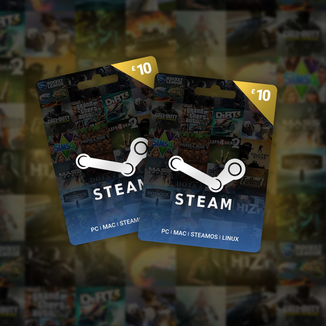 Steam Gift Card 10 GBP - Steam Key - For GBP Currency Only - 2
