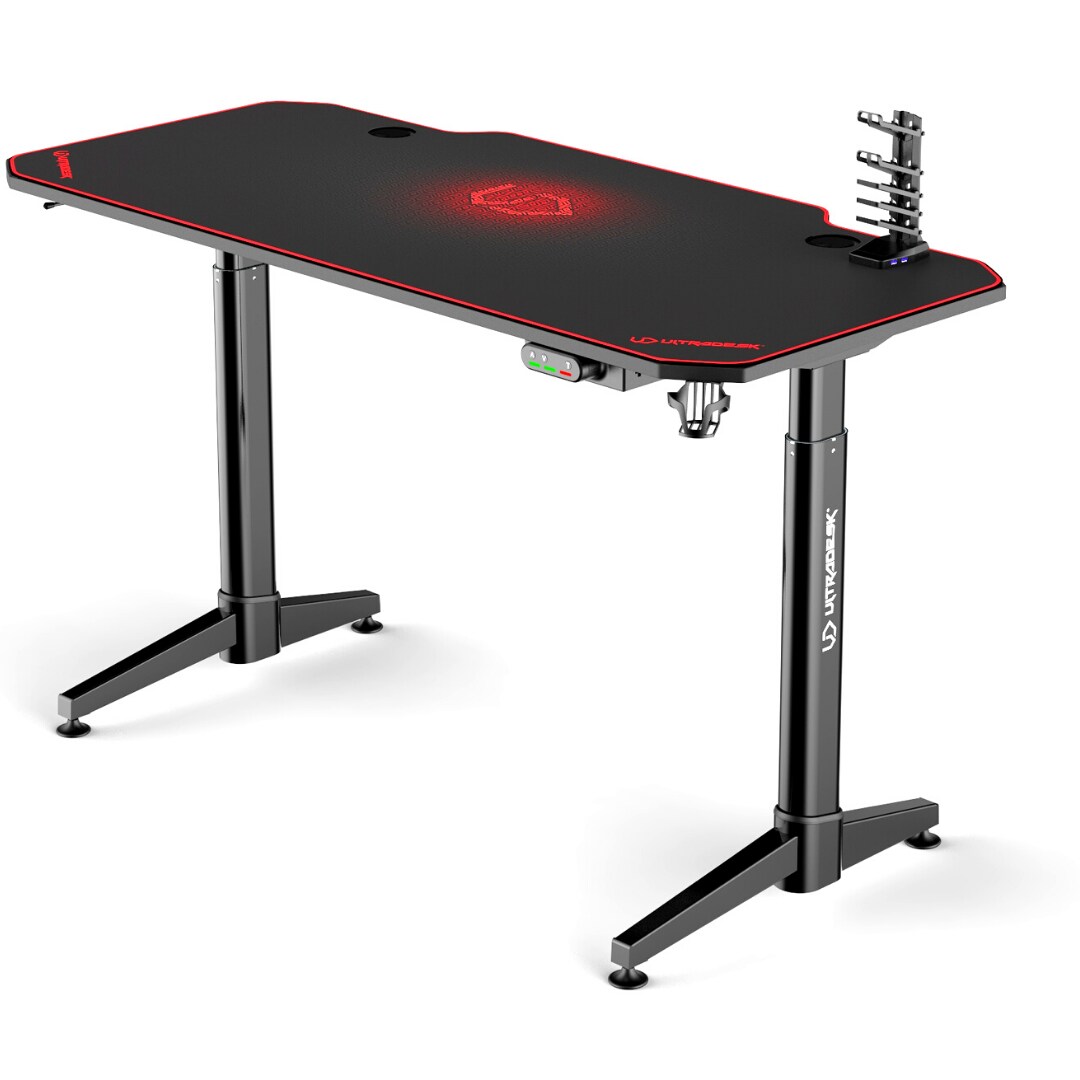 Buy ULTRADESK LEVEL RED electric gaming desk Cheap