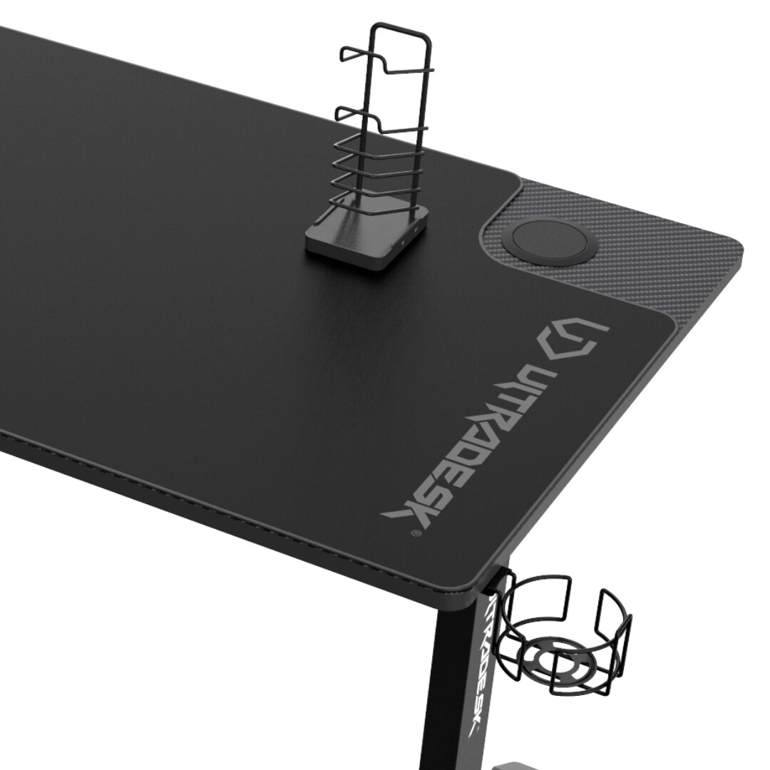 Buy ULTRADESK MOMENTUM BLACK gaming desk 152x70 cm Gaming Cheap