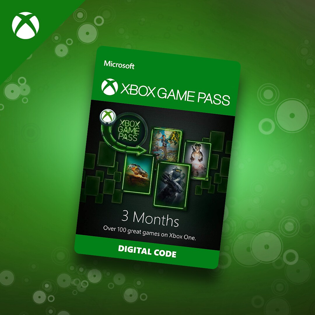 Buy Xbox Game Pass for Xbox One 3 Months