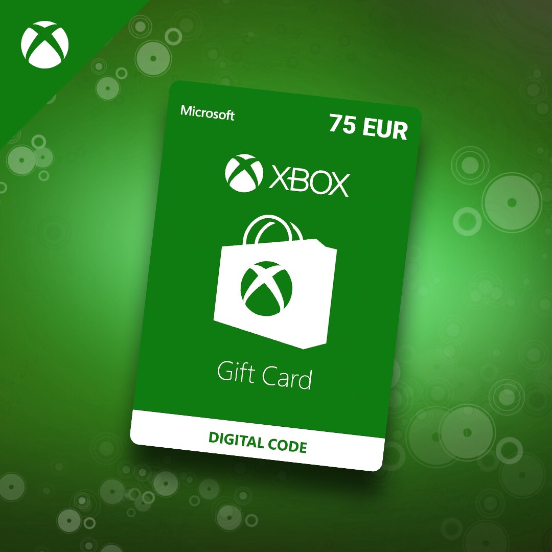Buy Xbox Gift Card 75€ Digital Code (EU)