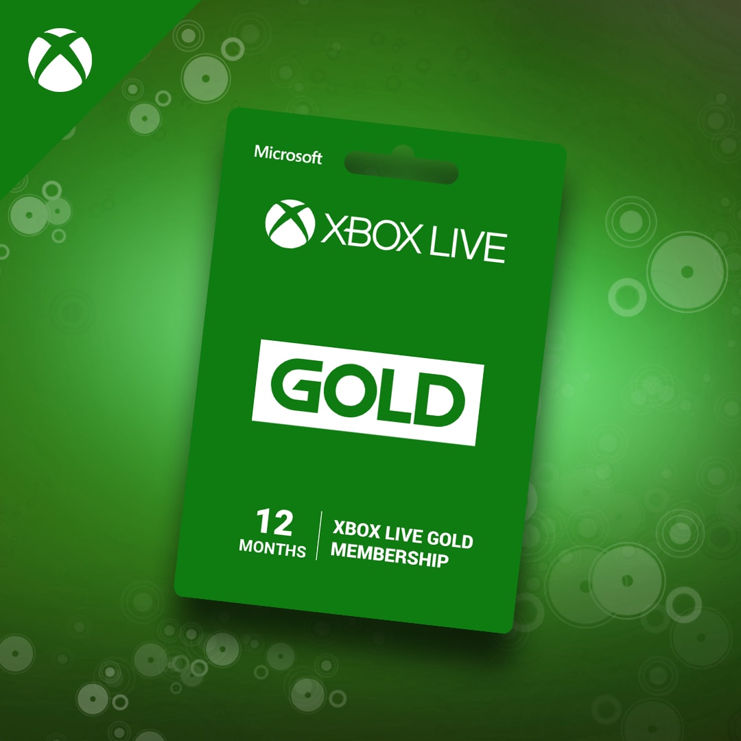 Buy Xbox Live GOLD Subscription Card 12 Months - Xbox Live Key - EUROPE ...