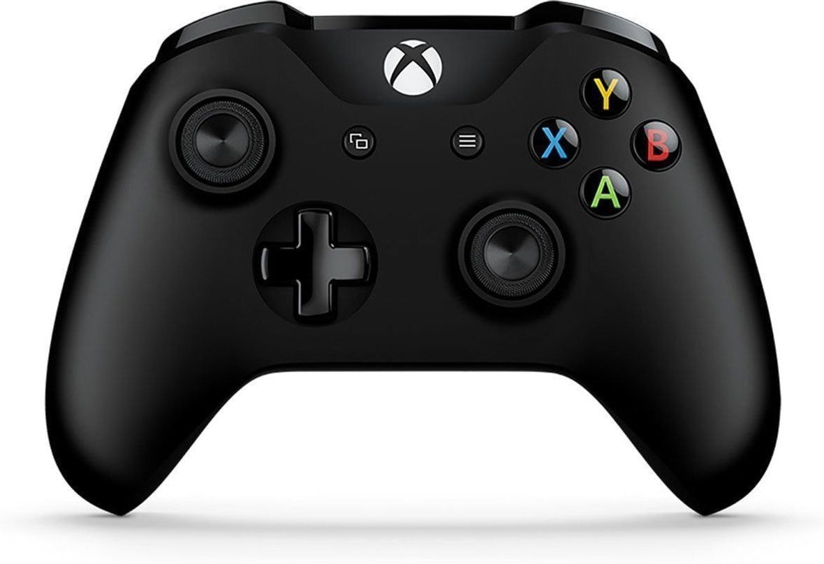 Xbox One Black Bluetooth Wireless Microsoft Controller with 3. 5mm Headset Jack - 1