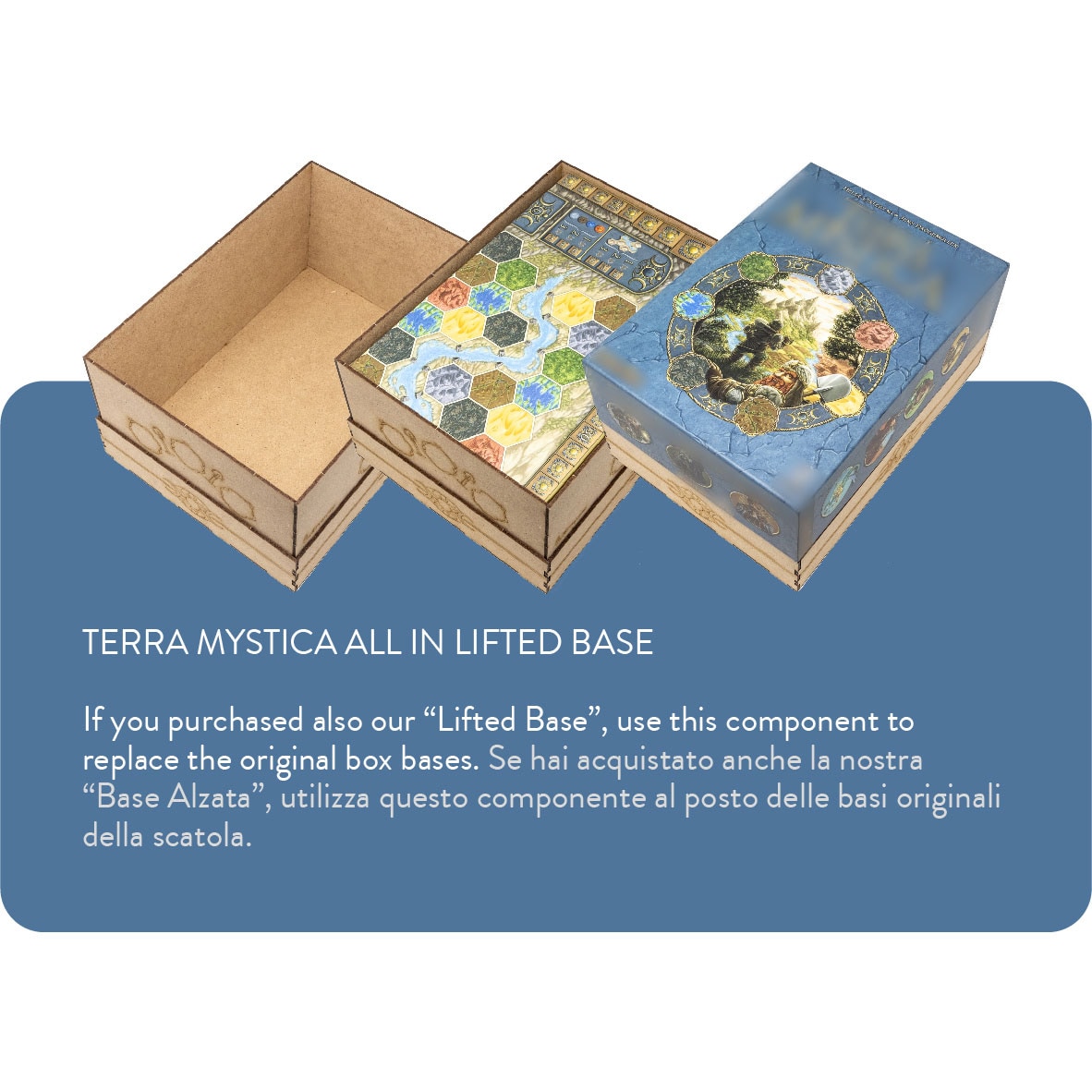 Terra Mystica All In (base + Merchants of the Seas; Fire & Ice exp)Organizer Insert - 12