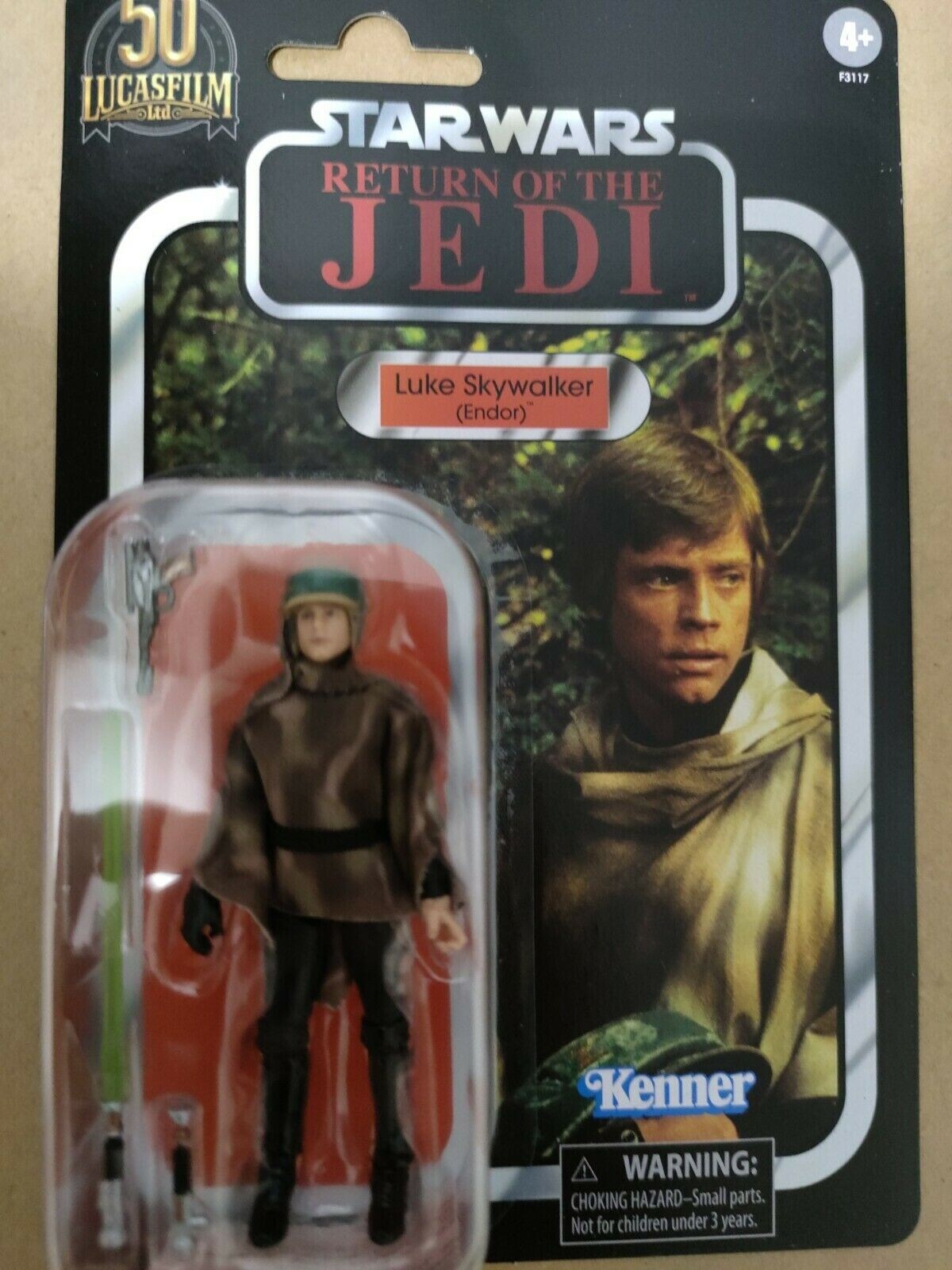 Hasbro Star Wars Return Of The Jedi Collection 3 Foil Logo Action Figure for sale online 