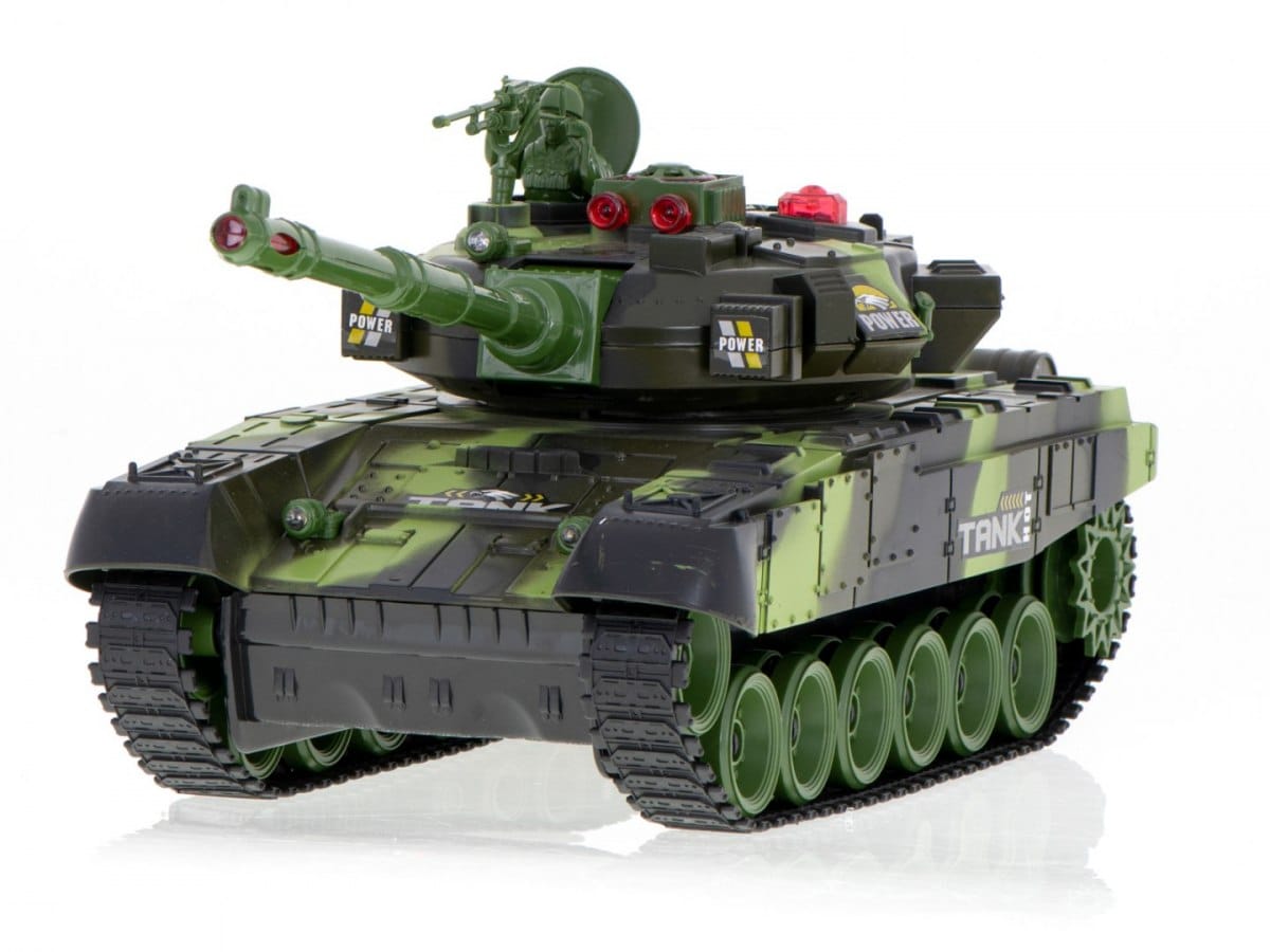 Czołg RC War Tank 9993 2.4 GHz kamuflaż leśny - 5