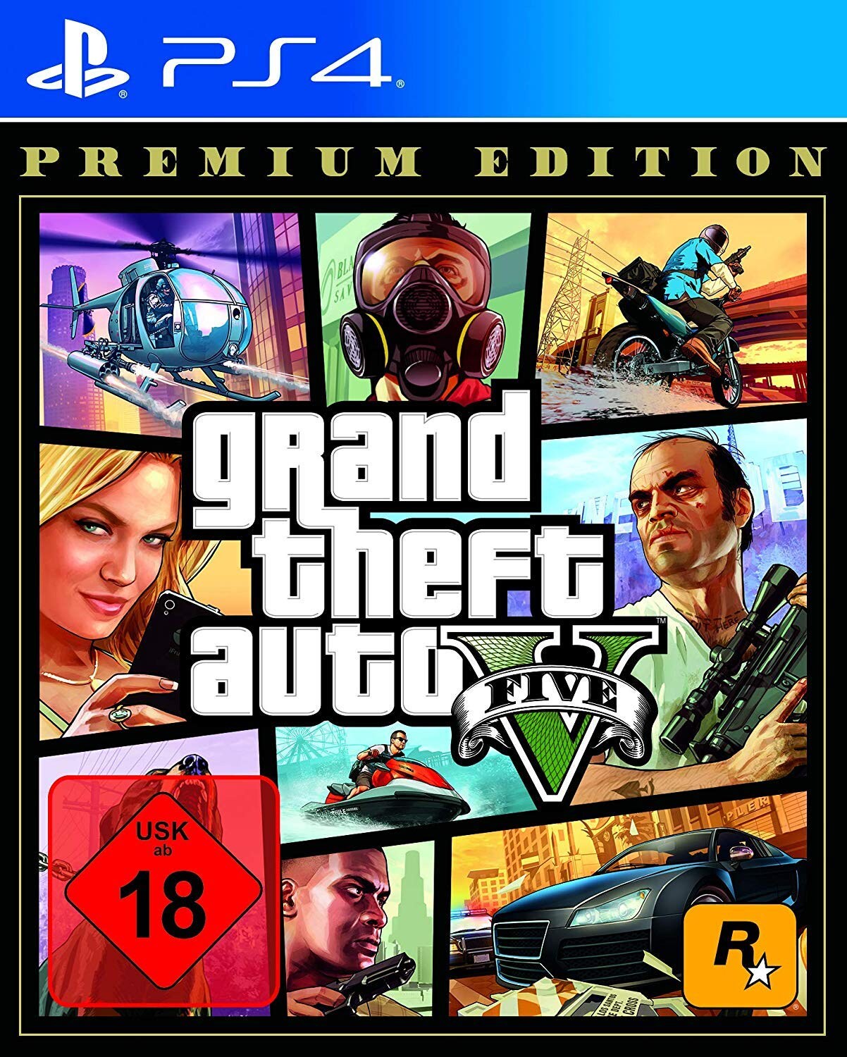 Buy Gta V Grand Theft Auto 5 Ps4 Premium Edition De Germany Usk 18 Cheap G2a Com