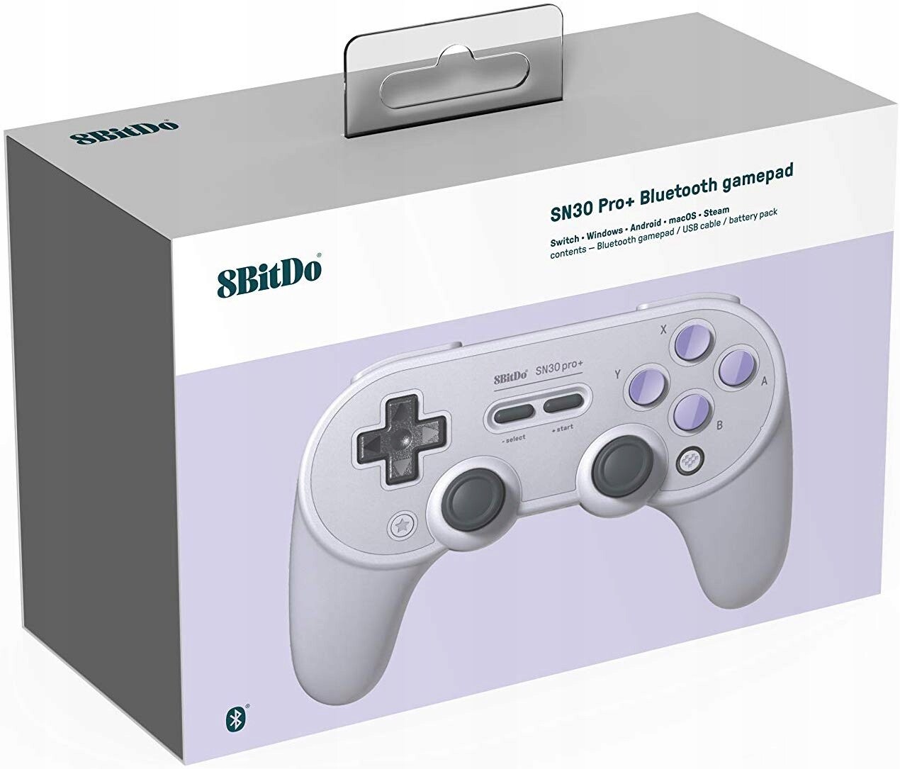 8bitdo SN30 Pro+ Super Nintendo Pad PC Switch - 1
