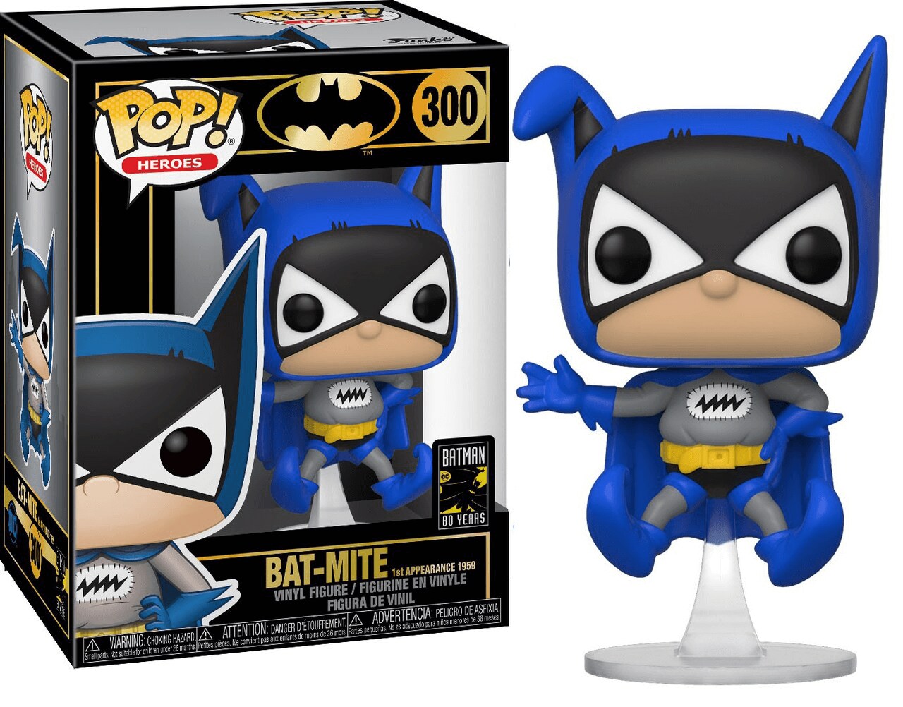 Funko POP! Heroes Batman 80 Years #270 Batman First Appearance New, Mint  Condition 