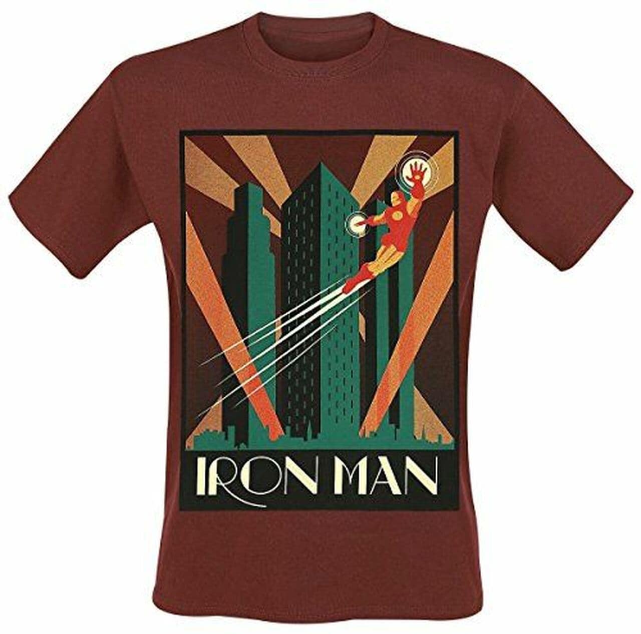 Marvel - Iron man men's t-shirt M Red - 1