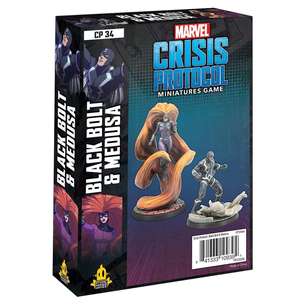 Marvel Crisis Protocol: Black Bolt & Medusa - 1
