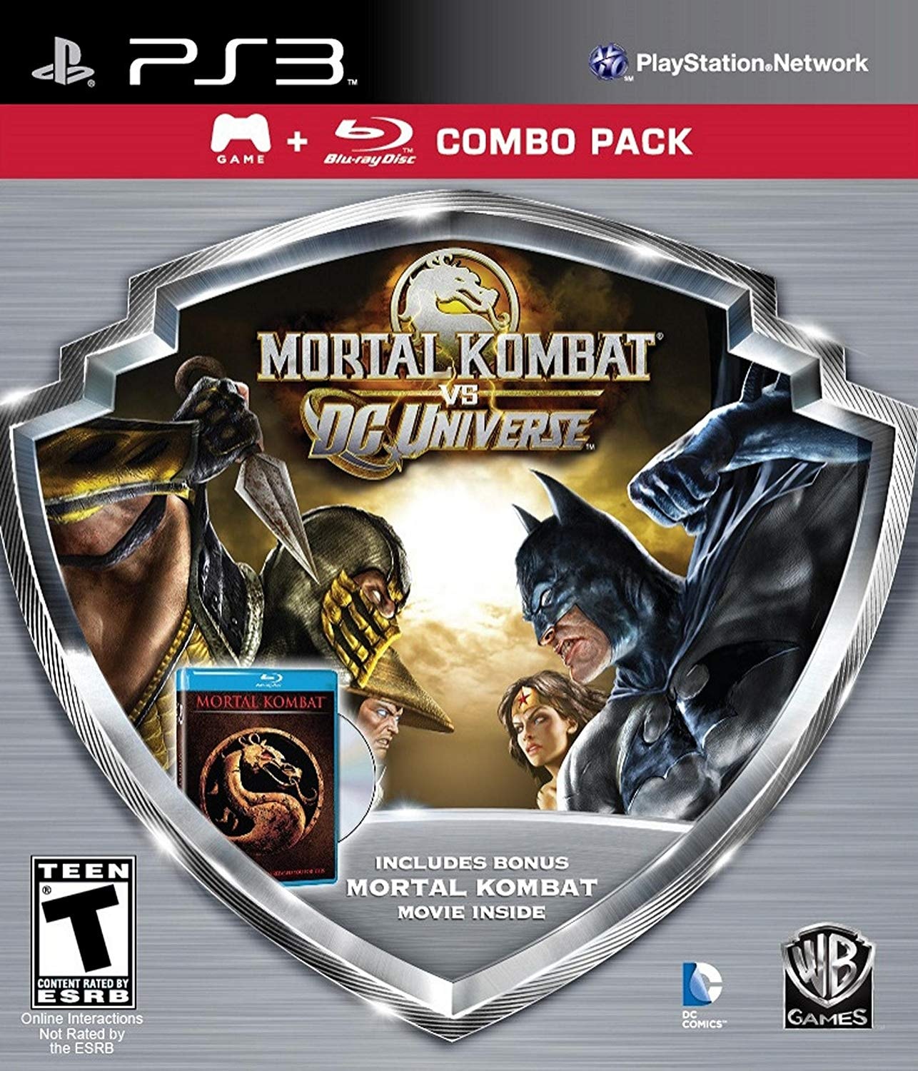 Buy Ps3 Mortal Kombat Vs Dc Universe Combo Pack With Movie R1 Cheap G2a Com