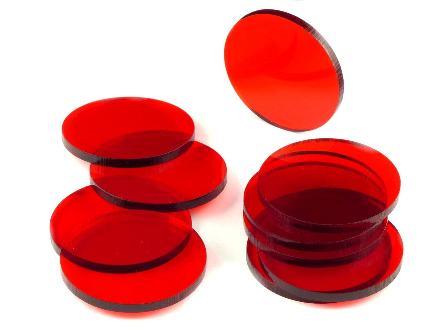 buy-acrylic-miniature-bases-10-pcs-round-clear-red-40-x-3-mm