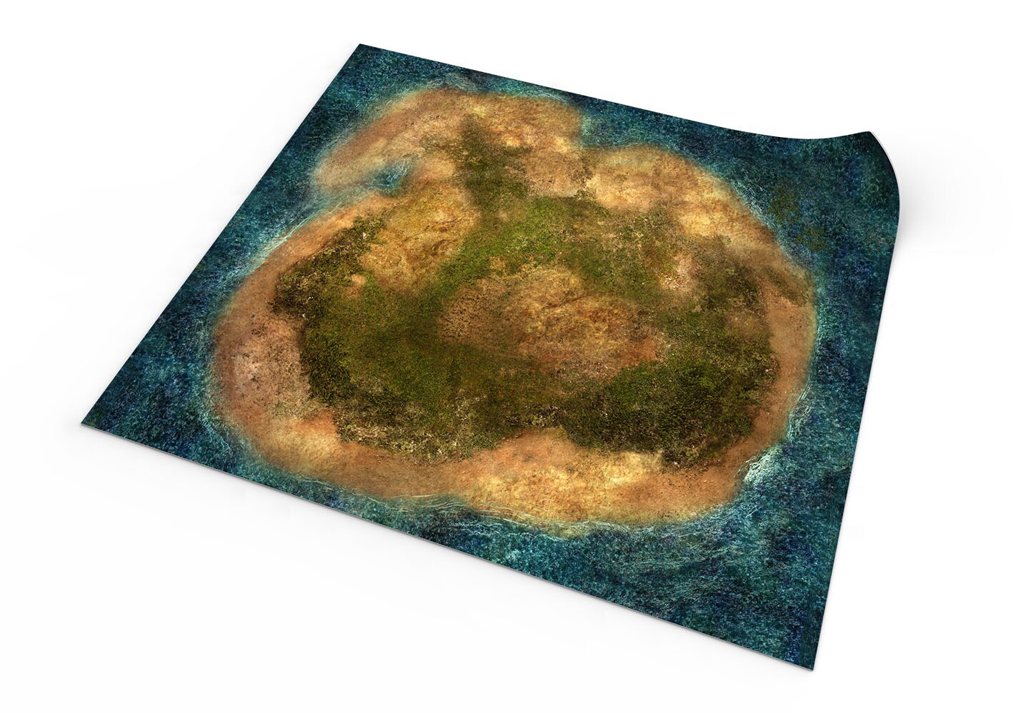 Rubber mat for Freebooters Fate - Island 36"x36" / 91,5x91,5 cm - 1